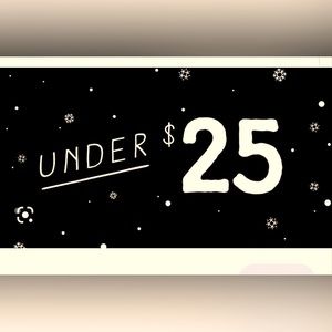 ✨Almost everything well under $25 w/discount shipping